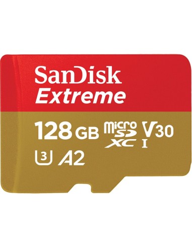 SanDisk Extreme memoria flash 128 GB MicroSDXC UHS-I Clase 3