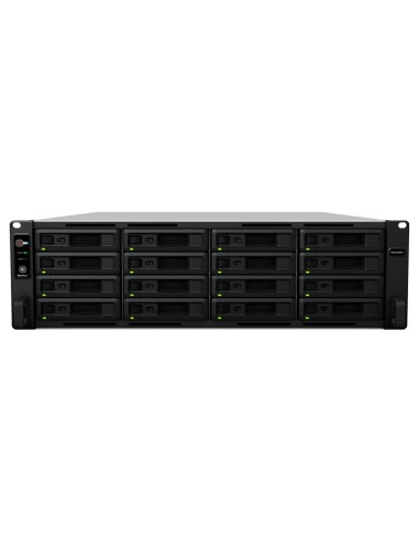 Synology RackStation RS2818RP+ servidor de almacenamiento NAS Bastidor (3U) Ethernet Negro C3538