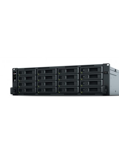 Synology RackStation RS4021XS+ servidor de almacenamiento Bastidor (3U) Ethernet Negro D-1541