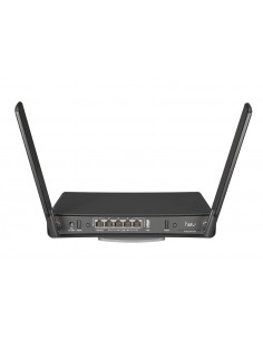 Mikrotik hAP ac³ router inalámbrico Gigabit Ethernet Doble banda (2,4 GHz   5 GHz) Negro