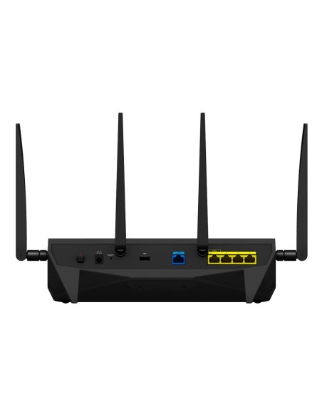 Synology RT2600AC router inalámbrico Gigabit Ethernet Doble banda (2,4 GHz   5 GHz) Negro
