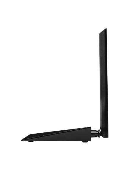 Edimax N300 router inalámbrico Ethernet rápido Banda única (2,4 GHz) Negro