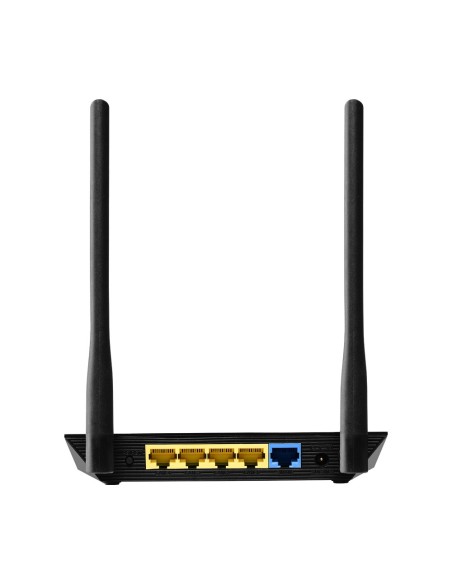 Edimax N300 router inalámbrico Ethernet rápido Banda única (2,4 GHz) Negro