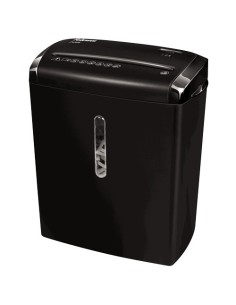 Fellowes P-28S triturador de papel Corte en tiras 22 cm Negro, Gris