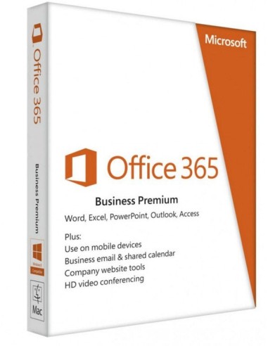Microsoft Office 365 Business Premium, 1 year, 1 user Open License 1 licencia(s) 1 año(s)