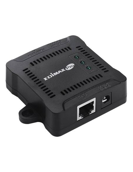 Edimax GP-101ST divisor de red Negro Energía sobre Ethernet (PoE)