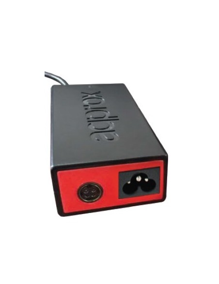 Approx appUA100BRCP adaptador e inversor de corriente Auto Interior 100 W Negro, Rojo