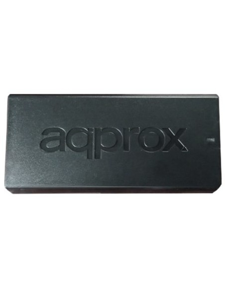 Approx appUA100BRCP adaptador e inversor de corriente Auto Interior 100 W Negro, Rojo