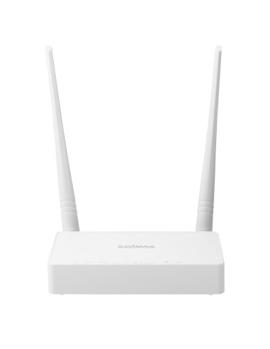 Edimax N300 router inalámbrico Ethernet rápido Banda única (2,4 GHz) Blanco