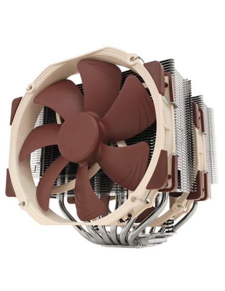 Noctua NH-D15 SE-AM4 ventilador de PC Procesador Enfriador Beige, Marrón, Acero inoxidable
