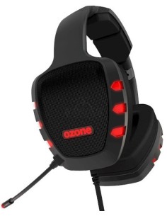 Ozone Rage z90 Auriculares Diadema Negro, Rojo