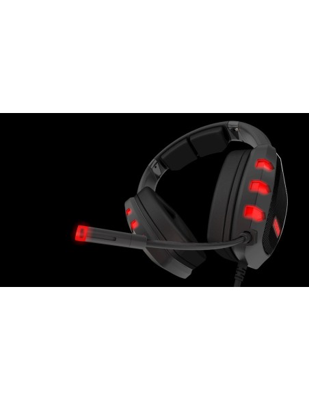 Ozone Rage z90 Auriculares Diadema Negro, Rojo