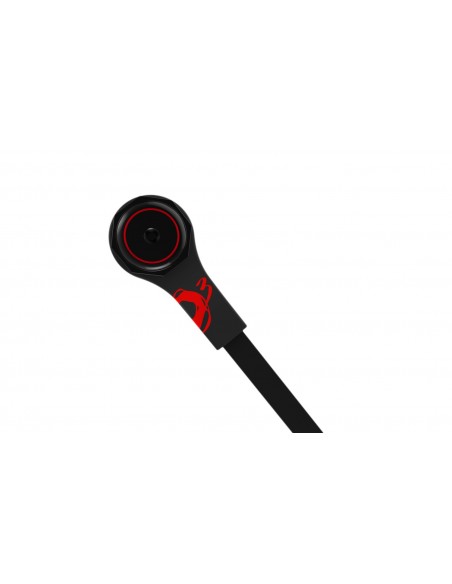 Ozone TriFX Auriculares Dentro de oído Negro, Rojo