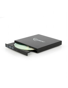 Gembird DVD-USB-02 unidad de disco óptico DVD±RW Negro