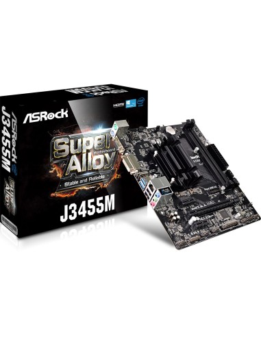 Asrock J3455M NA (CPU integrada) micro ATX