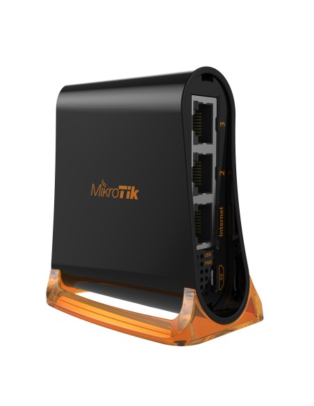 Mikrotik hAP mini 100 Mbit s Negro, Latón