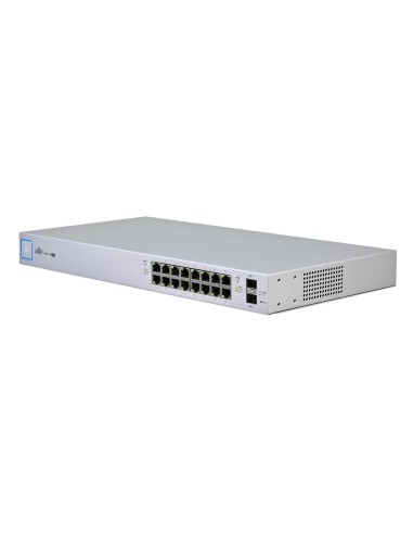 Ubiquiti Networks UniFi US-16-150W switch Gestionado Gigabit Ethernet (10 100 1000) Energía sobre Ethernet (PoE) 1U Blanco