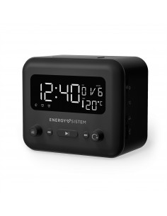 Energy Sistem Clock Speaker 2 Reloj Analógica Negro