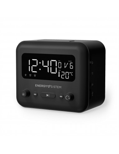 Energy Sistem Clock Speaker 2 Reloj Analógica Negro