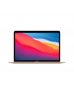 Apple MacBook Air Portátil 33,8 cm (13.3") 2560 x 1600 Pixeles Apple M 8 GB 512 GB SSD Wi-Fi 6 (802.11ax) macOS Big Sur Oro