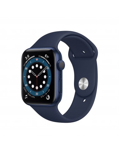 Apple Watch Series 6 44 mm OLED Azul GPS (satélite)
