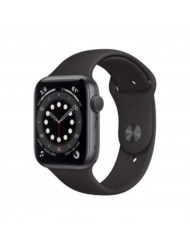 Apple Watch Series 6 40 mm OLED Gris GPS (satélite)