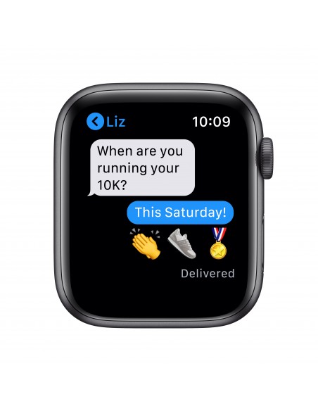 Apple Watch Series 6 40 mm OLED Gris GPS (satélite)