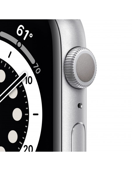 Apple Watch Series 6 44 mm OLED Plata GPS (satélite)