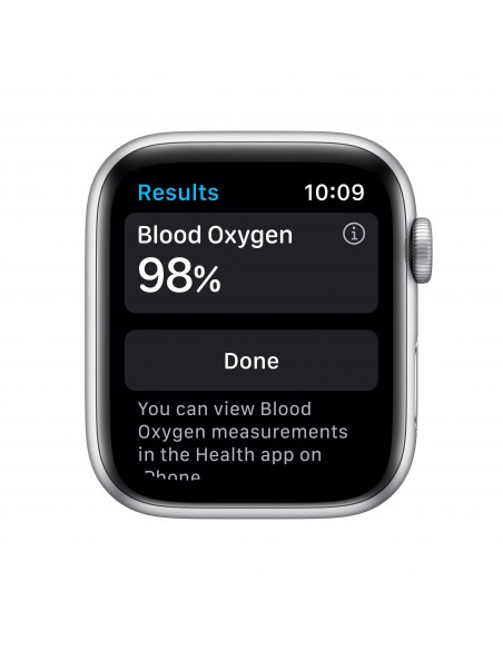 Apple Watch Series 6 44 mm OLED Plata GPS (satélite)