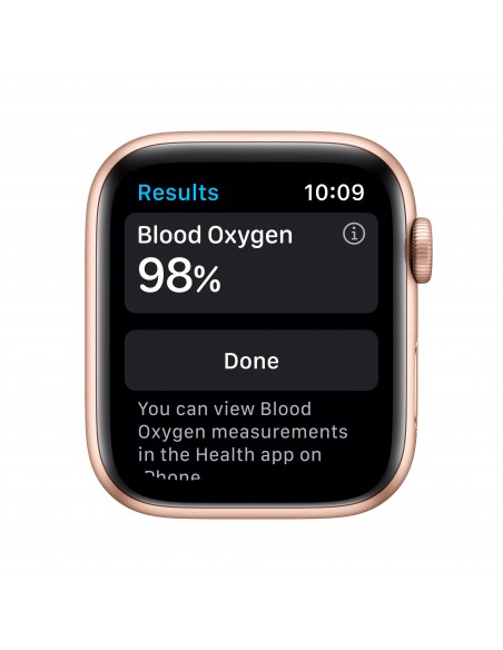 Apple Watch Series 6 44 mm OLED Oro GPS (satélite)