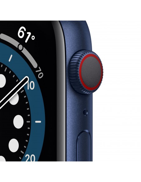 Apple Watch Series 6 44 mm OLED 4G Azul GPS (satélite)