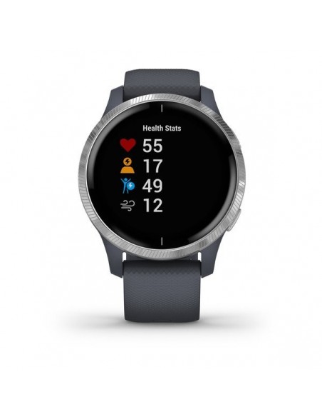 Garmin Venu AMOLED Plata GPS (satélite)