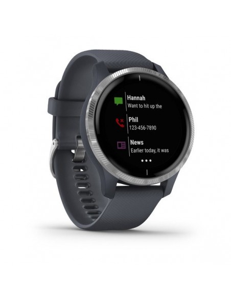 Garmin Venu AMOLED Plata GPS (satélite)