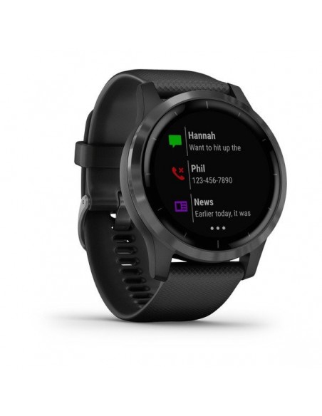 Garmin vívoactive 4 3,3 cm (1.3") Negro GPS (satélite)