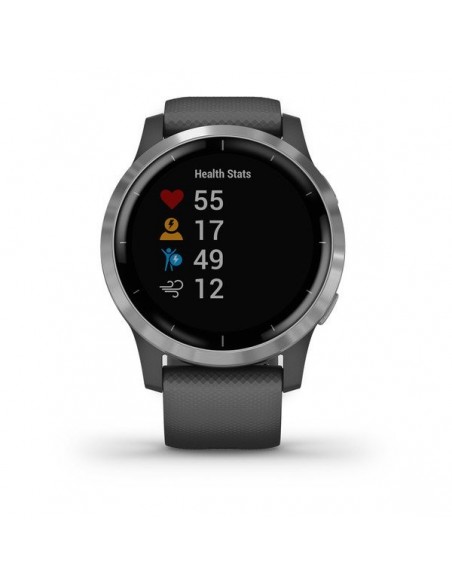 Garmin vívoactive 4 3,3 cm (1.3") Plata GPS (satélite)