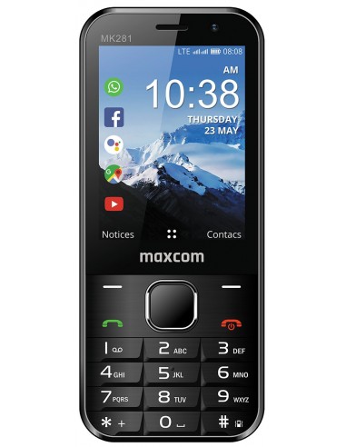 MaxCom MK281 teléfono móvil 8,13 cm (3.2") 110 g Negro Característica del teléfono