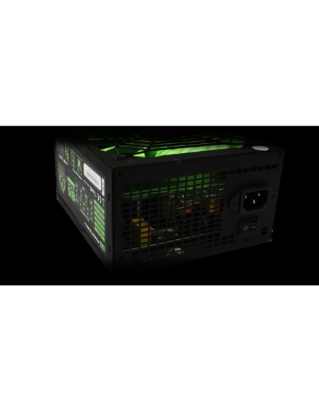 KeepOut FX800B unidad de fuente de alimentación 800 W 20+4 pin ATX ATX Negro, Verde