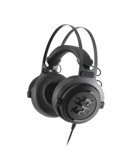 Sharkoon SKILLER SGH3 Auriculares Diadema Conector de 3,5 mm Negro, Titanio