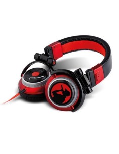 Energy Sistem DJ 700 Auriculares Diadema Negro, Rojo