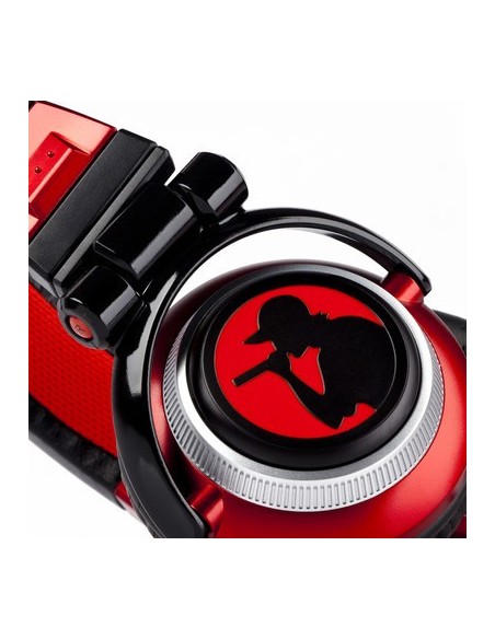 Energy Sistem DJ 700 Auriculares Diadema Negro, Rojo