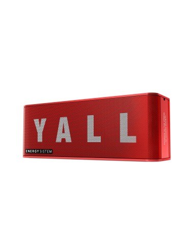 Energy Sistem Music Box 5+ Yall Edition Altavoz portátil estéreo Rojo, Blanco 10 W
