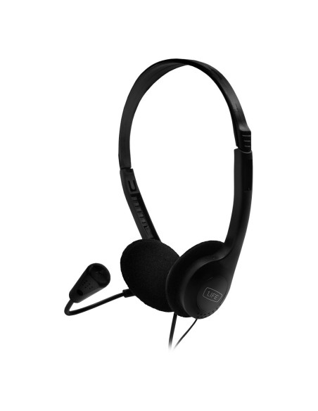 1Life hs sound one Auriculares Diadema Conector de 3,5 mm Negro