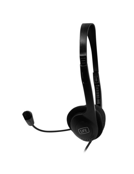 1Life hs sound one Auriculares Diadema Conector de 3,5 mm Negro