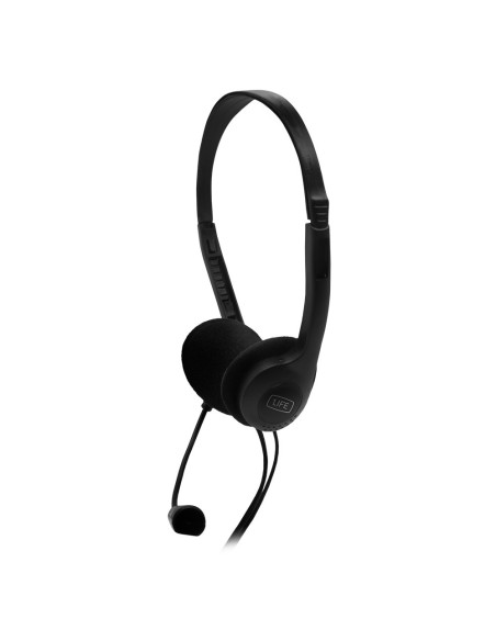 1Life hs sound one Auriculares Diadema Conector de 3,5 mm Negro