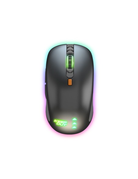 KeepOut X5Pro ratón Ambidextro USB tipo A Óptico 4000 DPI