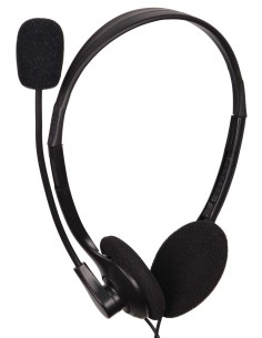 Gembird MHS-123 auricular y casco Auriculares Diadema Negro