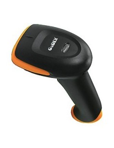 Godex GS220U lector de código de barras Lector de códigos de barras portátil Laser Negro, Naranja