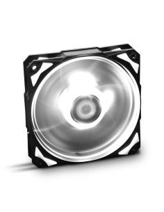 NOX H-Fan LED Carcasa del ordenador Ventilador 12 cm Negro, Blanco