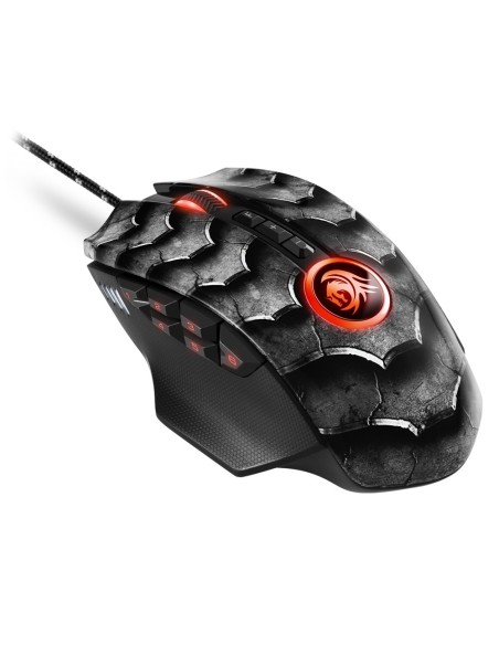 Sharkoon Drakonia II ratón mano derecha USB tipo A Óptico 15000 DPI