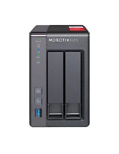 Mobotix MX-S-NAS2A-8 servidor de almacenamiento NAS Compacto Ethernet Negro